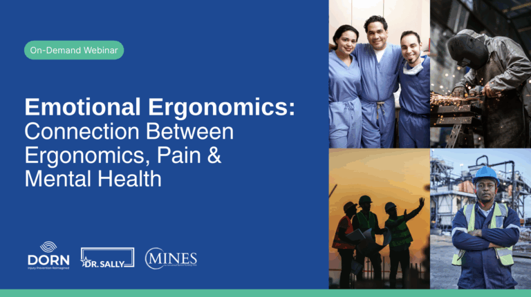 Emotional Ergonomics Webinar with DORN, Mines, and Dr